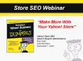 Store SEO Webinar PowerPoint PPT Presentation
