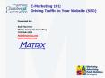EMarketing 101: Driving Traffic to Your Website SEO PowerPoint PPT Presentation