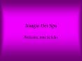 Imagio Dei Spa PowerPoint PPT Presentation