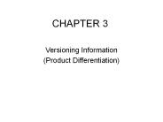 Versioning Information