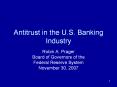 Deposits make up the bulk of a bank's liabilities ... fe PowerPoint PPT Presentation