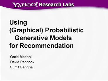 presentation player overlay