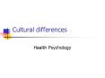 Cultural differences PowerPoint PPT Presentation