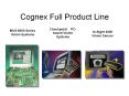 Cognex Full Product Lin PowerPoint PPT Presentation