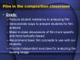 Film in the composition classroom PowerPoint PPT Presentation