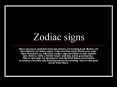 Zodiac signs PowerPoint PPT Presentation