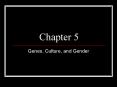 Genes, Culture, and Gender PowerPoint PPT Presentation