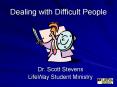 Dealing with Difficult People PowerPoint PPT Presentation