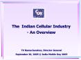The Indian Cellular Industry An Overview PowerPoint PPT Presentation