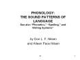 PHONOLOGY:%20THE%20SOUND%20PATTERNS%20OF%20LANGUAGE%20See%20also%20 PowerPoint PPT Presentation