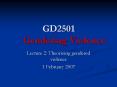 GD2501 Gendering Violence PowerPoint PPT Presentation