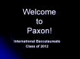 Welcome to Paxon PowerPoint PPT Presentation