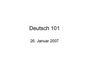 Deutsch 101