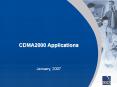 CDMA2000%20Applications PowerPoint PPT Presentation