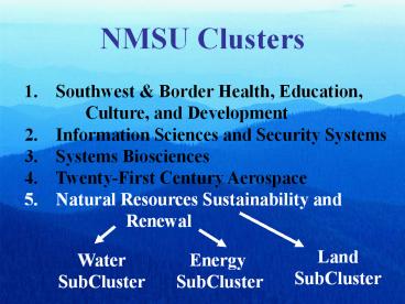 NMSU Clusters