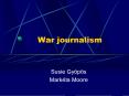War journalism PowerPoint PPT Presentation