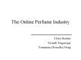 The Online Perfume Industry