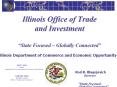 Office of Trade and Investment. Illinois Department o PowerPoint PPT Presentation