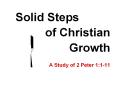 Solid Steps PowerPoint PPT Presentation