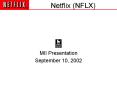 Netflix NFLX PowerPoint PPT Presentation