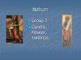 Nahum PowerPoint PPT Presentation