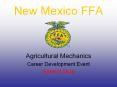 New Mexico FFA PowerPoint PPT Presentation