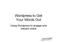 Wordpress Hosting. Hosting requirements: PHP version 4.3 o PowerPoint PPT Presentation