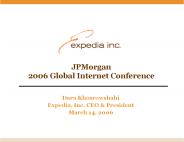 JPMorgan 2006 Global Internet Conference