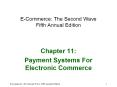 ECommerce: The Second Wave Fifth Annual Edition PowerPoint PPT Presentation