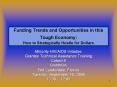 Funding Trends and Opportunities in this Tough Economy: How to Strategically Hustle for Dollars PowerPoint PPT Presentation