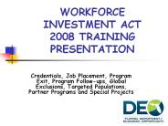 Program Follow-ups ... Note: Program follow-ups are require