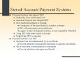 StoredAccount Payment Systems PowerPoint PPT Presentation