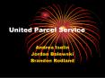 United Parcel Service PowerPoint PPT Presentation