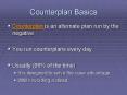 Counterplan Basics PowerPoint PPT Presentation