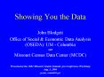 Showing You the Data PowerPoint PPT Presentation