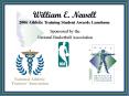 William E. Newell 2006 Athletic Training Student Awards Luncheon PowerPoint PPT Presentation