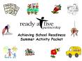 Achieving School Readiness Summer Activity Packet PowerPoint PPT Presentation