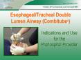 EsophagealTracheal Double Lumen Airway Combitube PowerPoint PPT Presentation