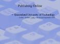 Publishing Online PowerPoint PPT Presentation