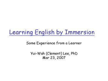 presentation player overlay