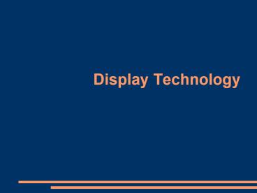 presentation player overlay