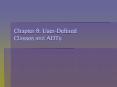 Chapter 8: UserDefined Classes and ADTs PowerPoint PPT Presentation