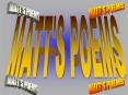 MATT'S POEMS PowerPoint PPT Presentation