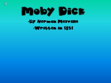 Moby Dick