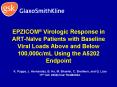 EPZICOM Virologic Response in ARTNave Patients with Baseline Viral Loads Above and Below 100,000cmL PowerPoint PPT Presentation