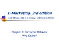 EMarketing, 3rd edition Judy Strauss, Adel I. ElAnsary, and Raymond Frost PowerPoint PPT Presentation