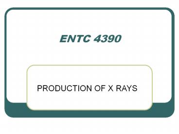 ENTC 4390