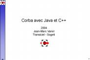 Corba avec Java et C