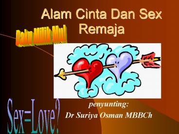 Alam Cinta Dan Sex Remaja