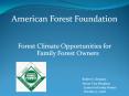 AFF's Strategy for Family Forests. Boots on the ground
